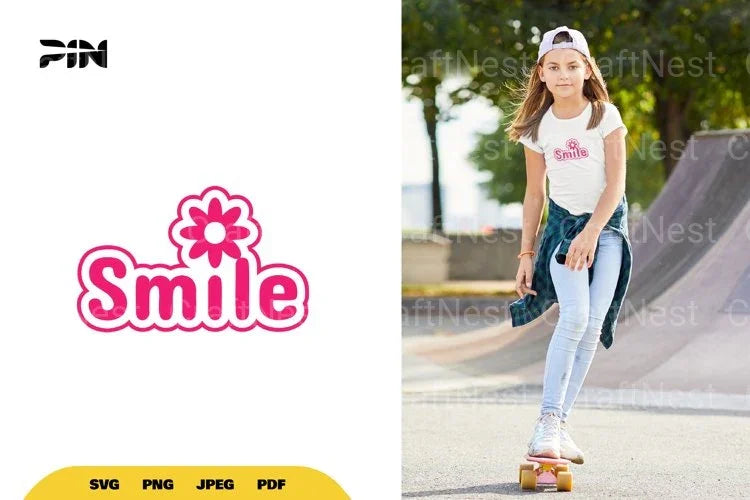 Smile Flower SVG Bundle - CraftNest - Digital Crafting and Art