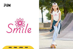 Smile Flower SVG Bundle - CraftNest - Digital Crafting and Art
