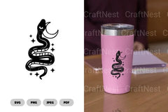 Magical Celestial Snake SVG Bundle - CraftNest - Digital Crafting and Art