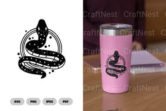 Magical Celestial Snake SVG Bundle - CraftNest - Digital Crafting and Art