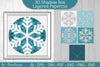 Snowflake 3D Shadow Box Layered Papercut SVG Bundle
