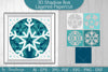 Snowflake 3D Shadow Box Layered Papercut SVG Bundle