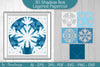 Snowflake 3D Shadow Box Layered Papercut SVG Bundle