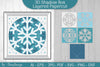 Snowflake 3D Shadow Box Layered Papercut SVG Bundle