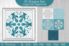 Snowflake 3D Shadow Box Layered Papercut SVG Bundle