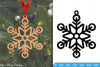 Snowflake Ornament SVG Bundle