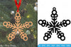 Snowflake Ornament SVG Bundle