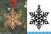 Snowflake Ornament SVG Bundle