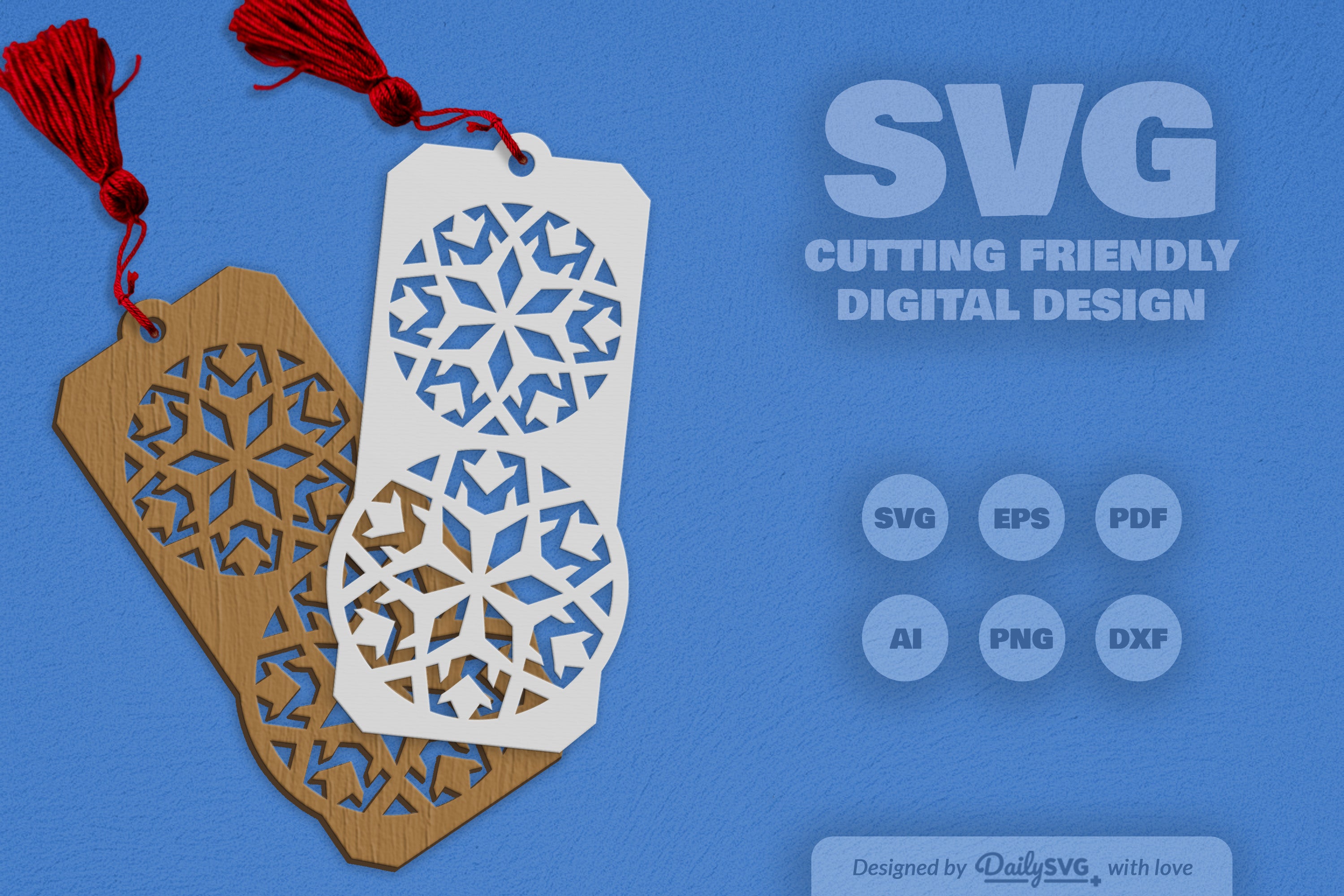 Snowflake SVG Bundle for Crafting 6
