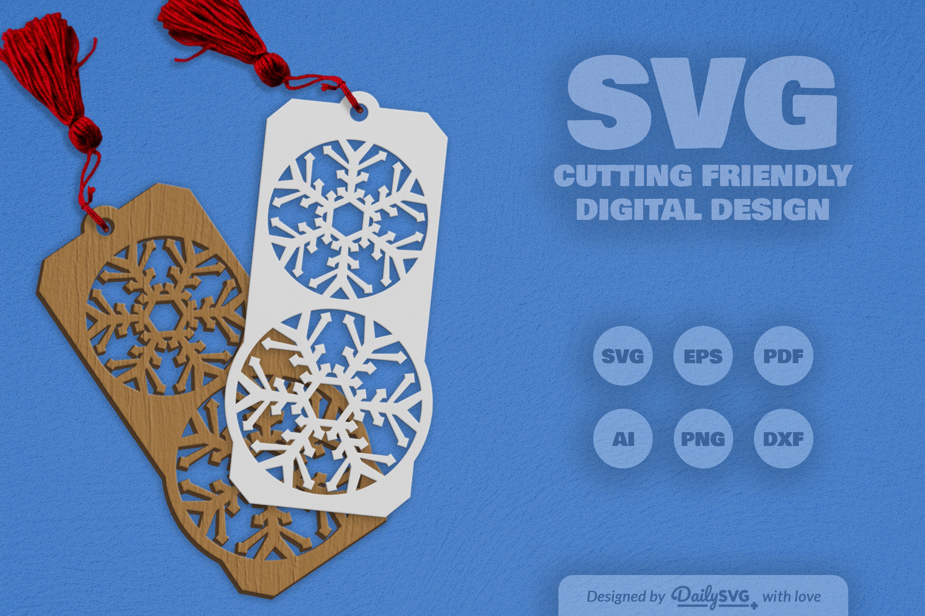 Snowflake SVG Bundle for Crafting 4