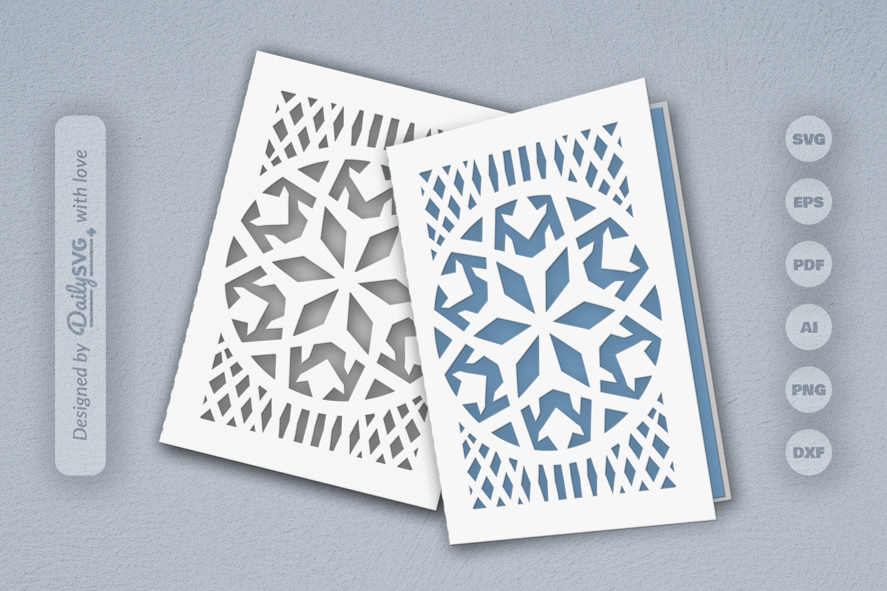 Snowflake SVG Bundle for Winter Decor