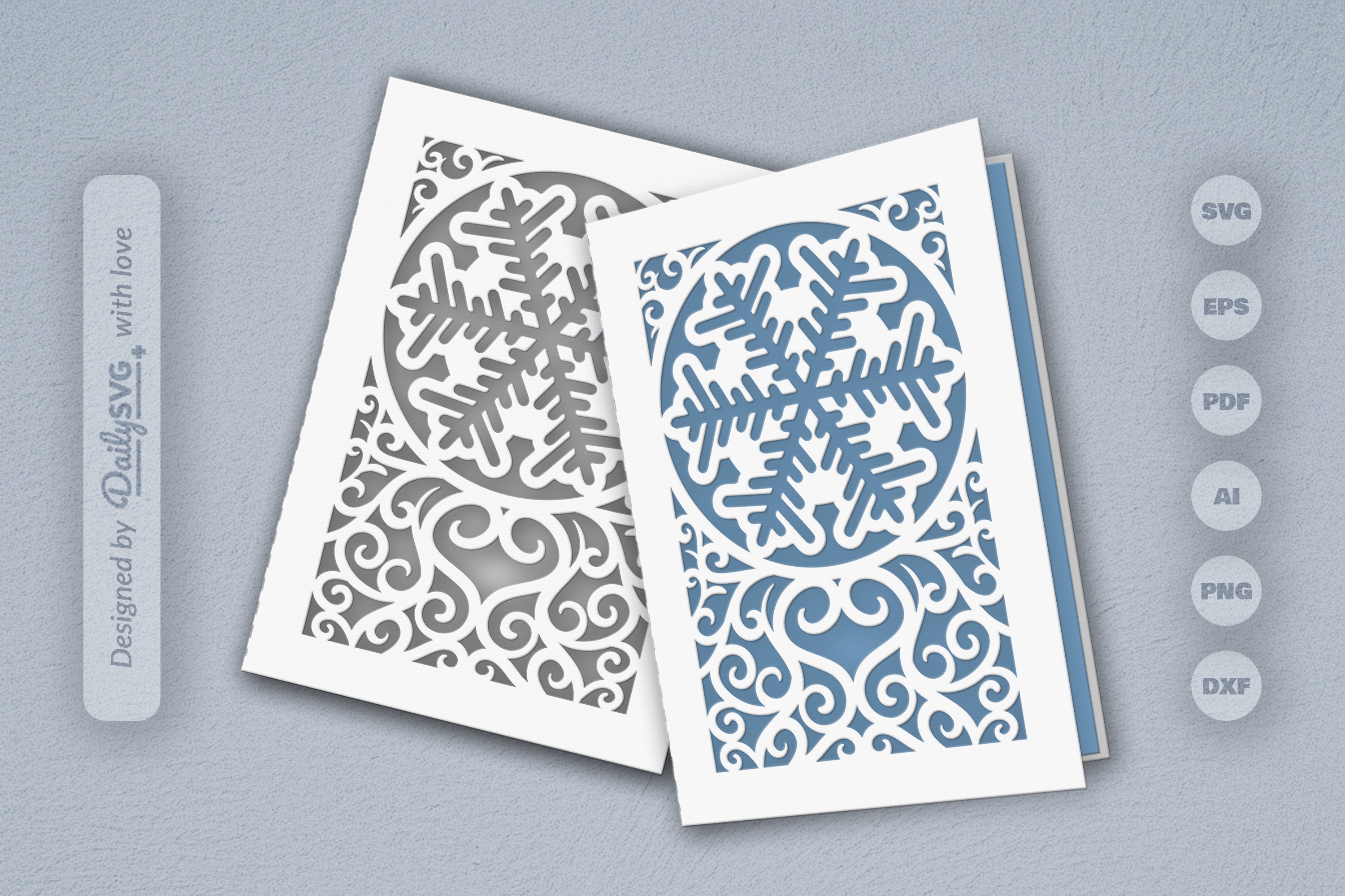 Snowflake SVG Bundle for Winter Decor 2