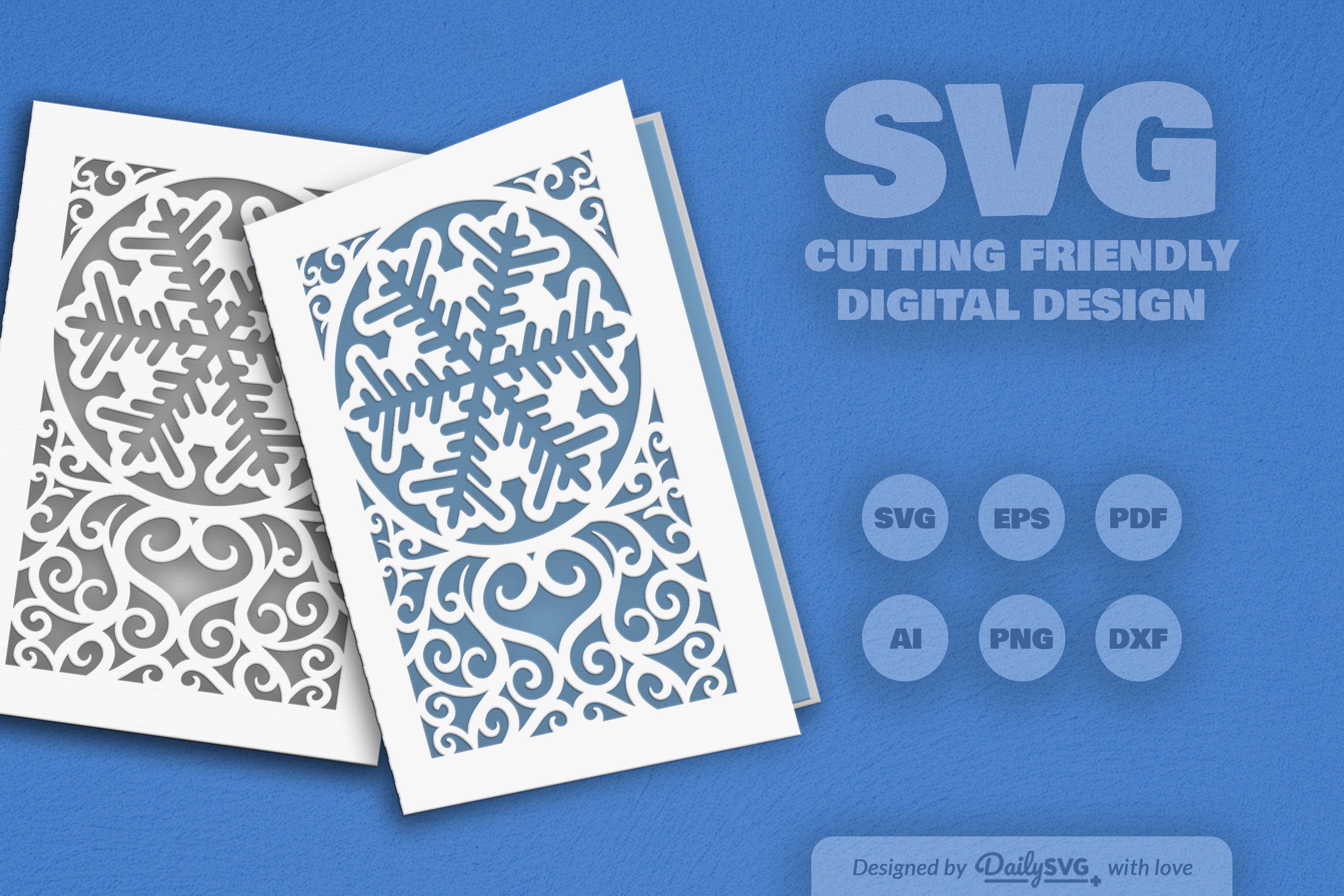 Snowflake SVG Bundle for Winter Decor 2