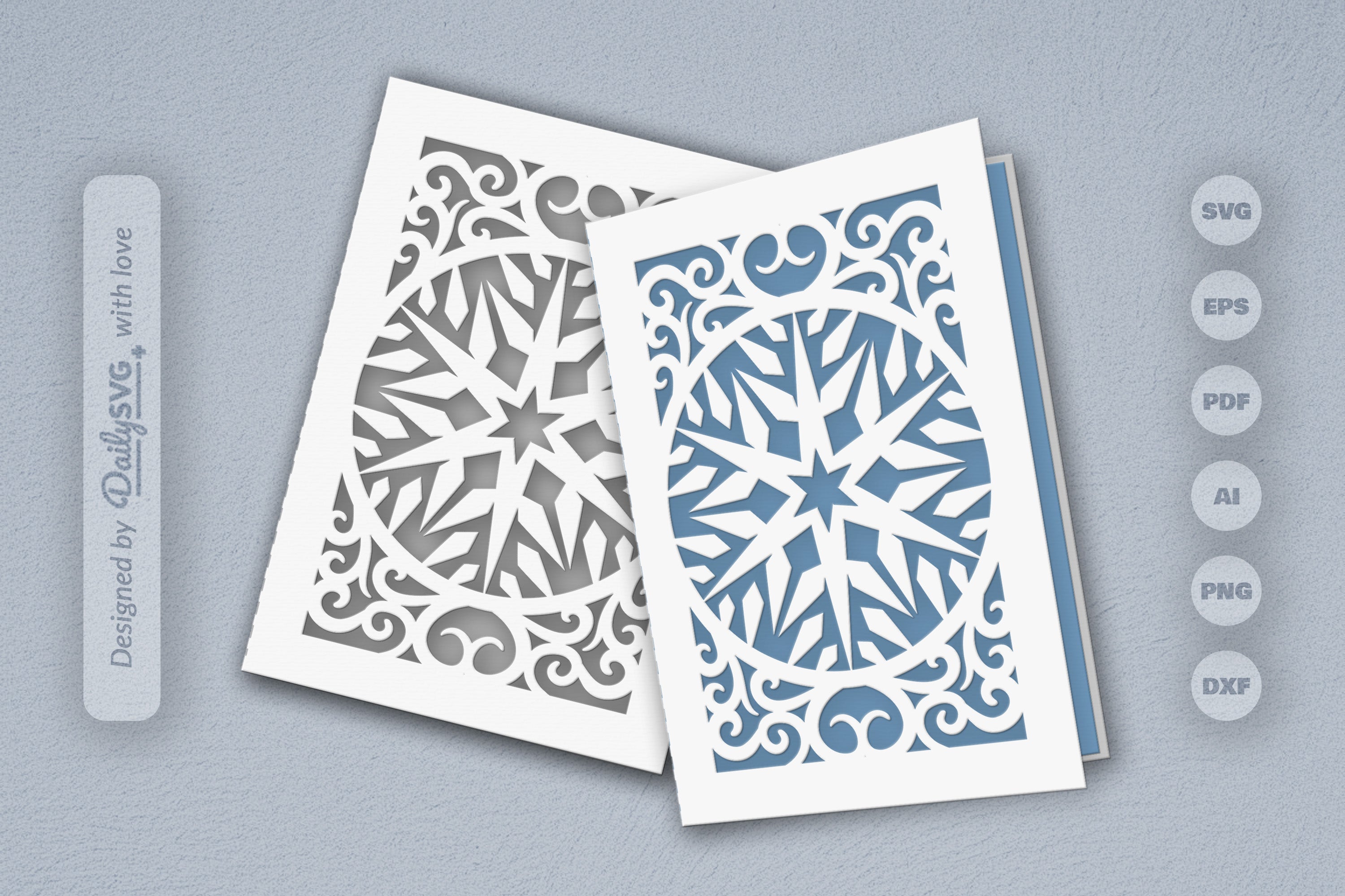 Snowflake SVG Bundle for Winter Decor 7