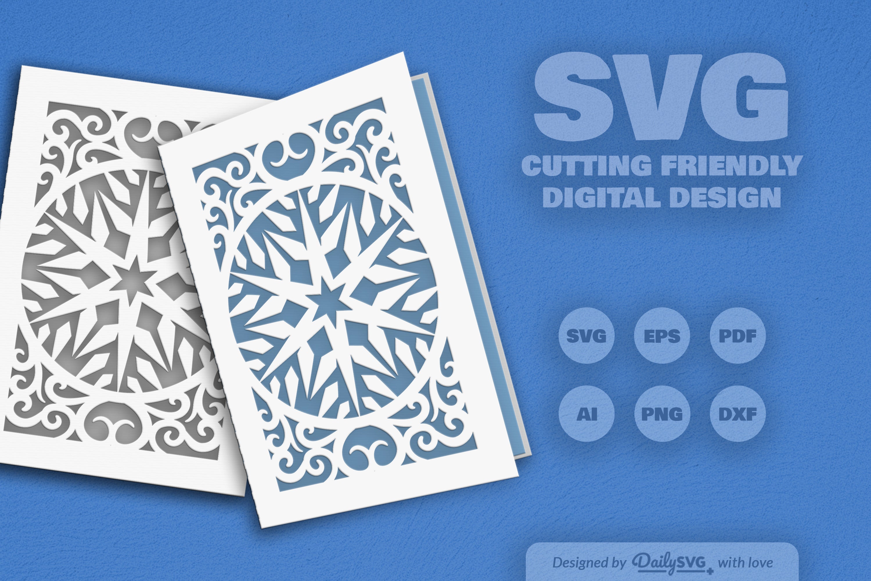 Snowflake SVG Bundle for Winter Decor 7