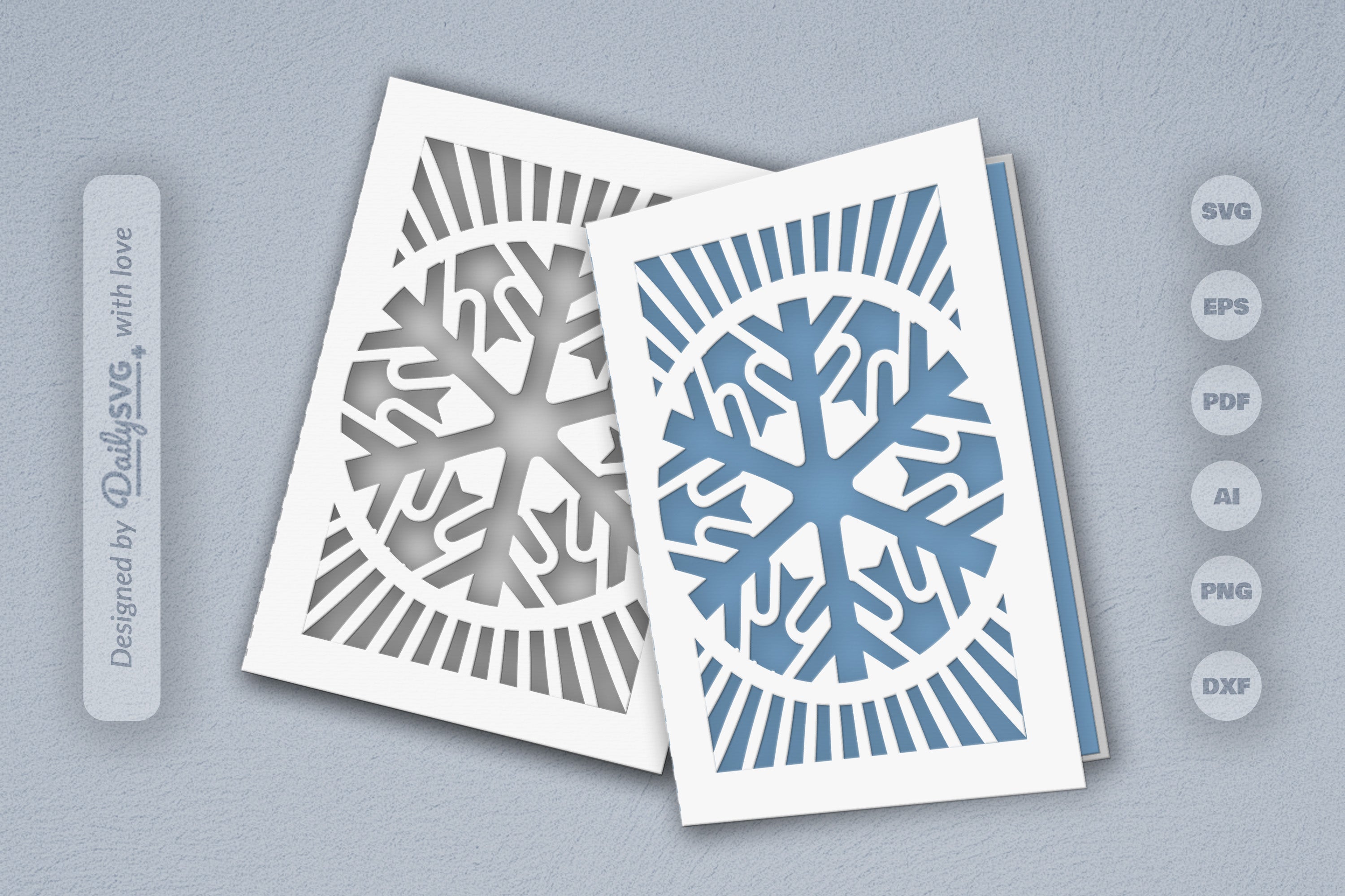Snowflake SVG Bundle for Winter Decor 8