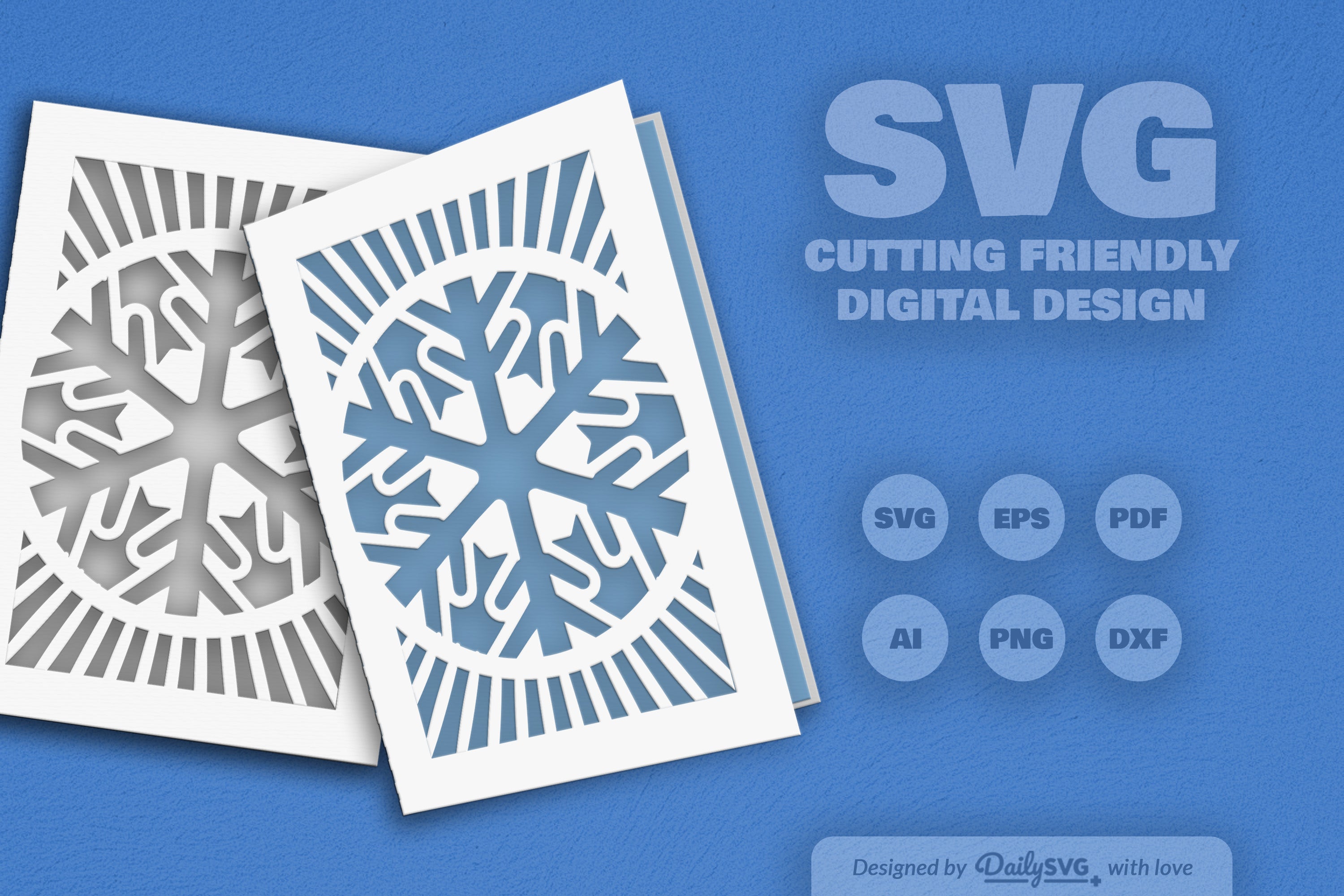Snowflake SVG Bundle for Winter Decor 8