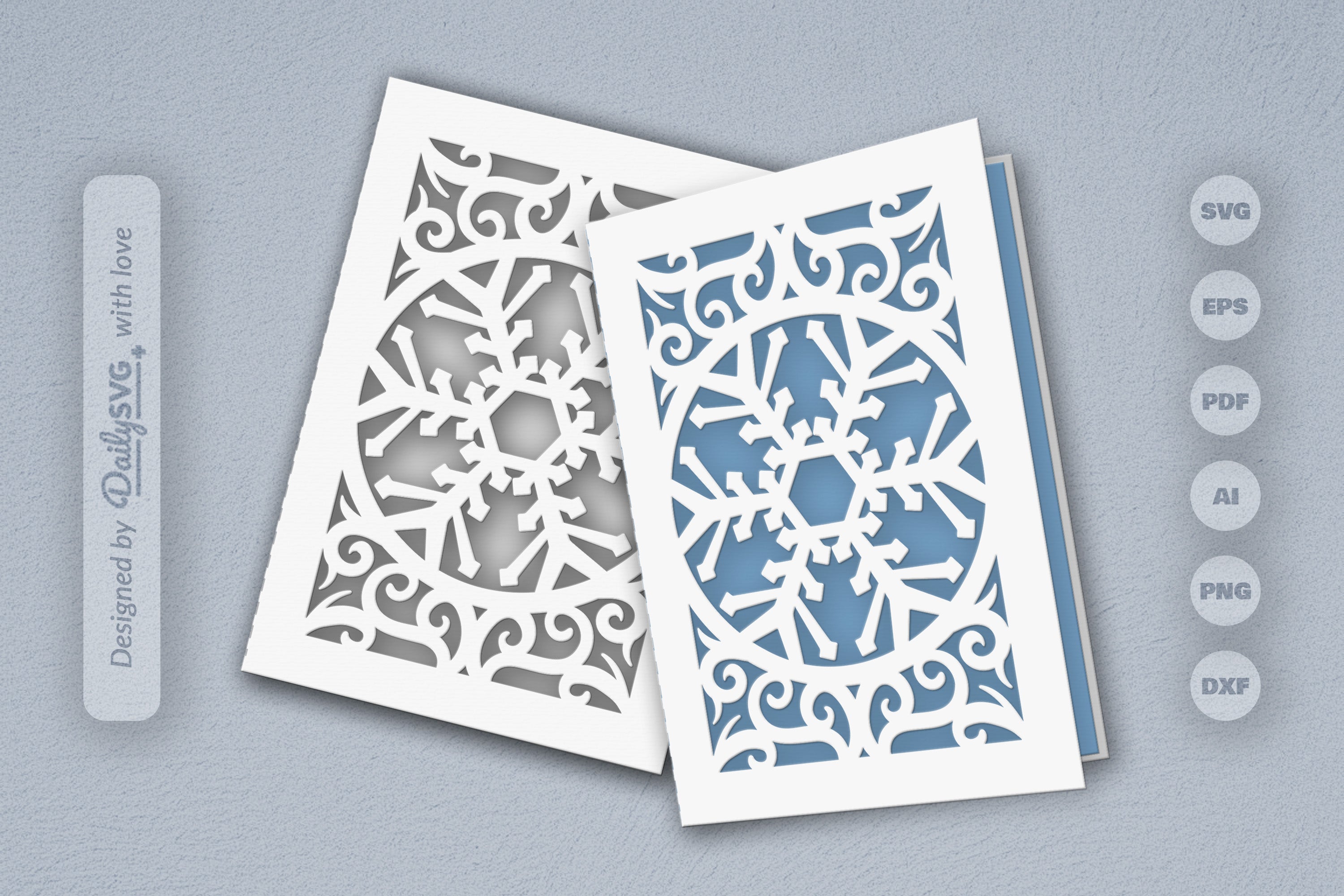 Snowflake SVG Bundle for Winter Decor 6