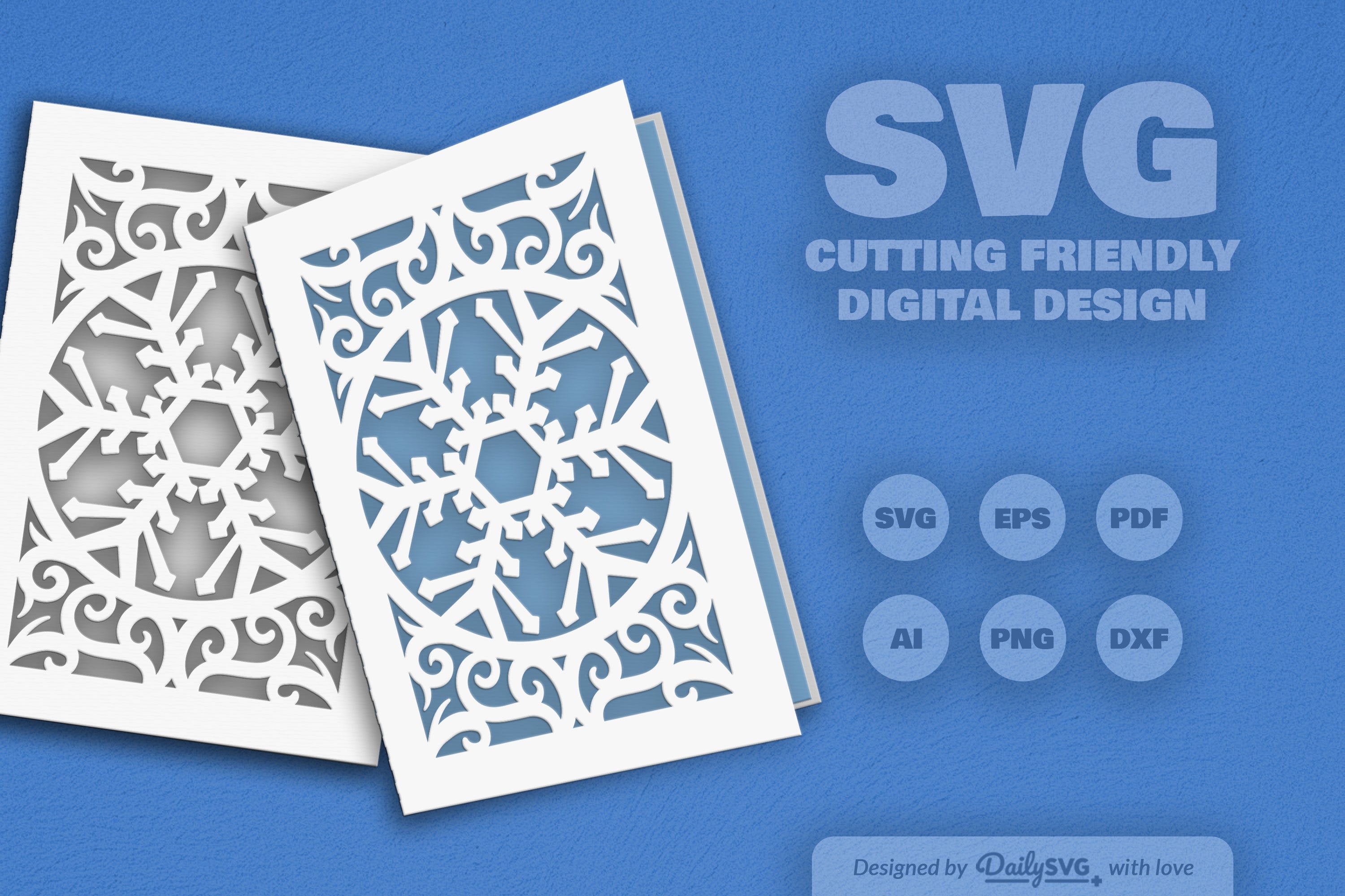Snowflake SVG Bundle for Winter Decor 6