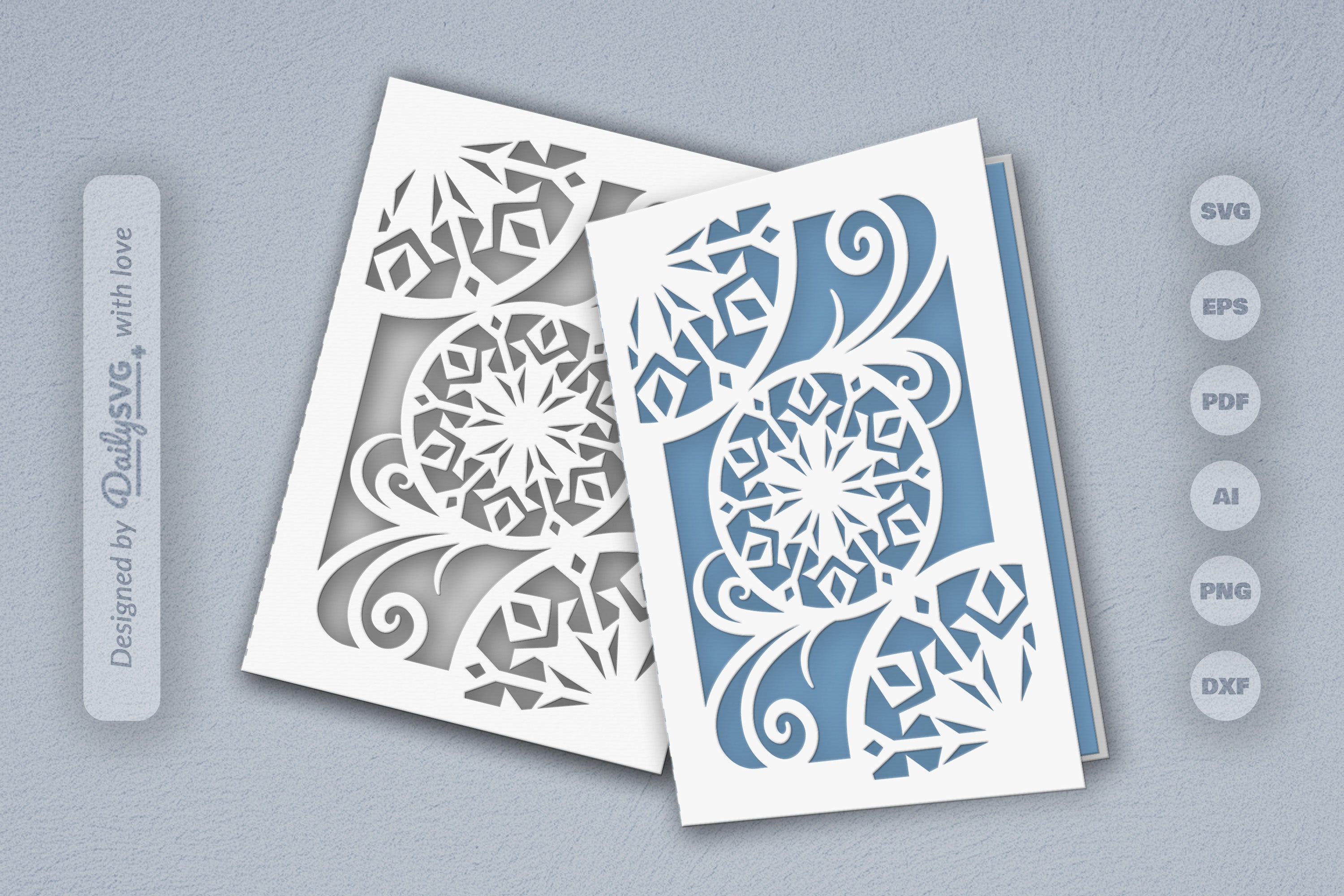 Snowflake SVG Bundle for Winter Decor 5