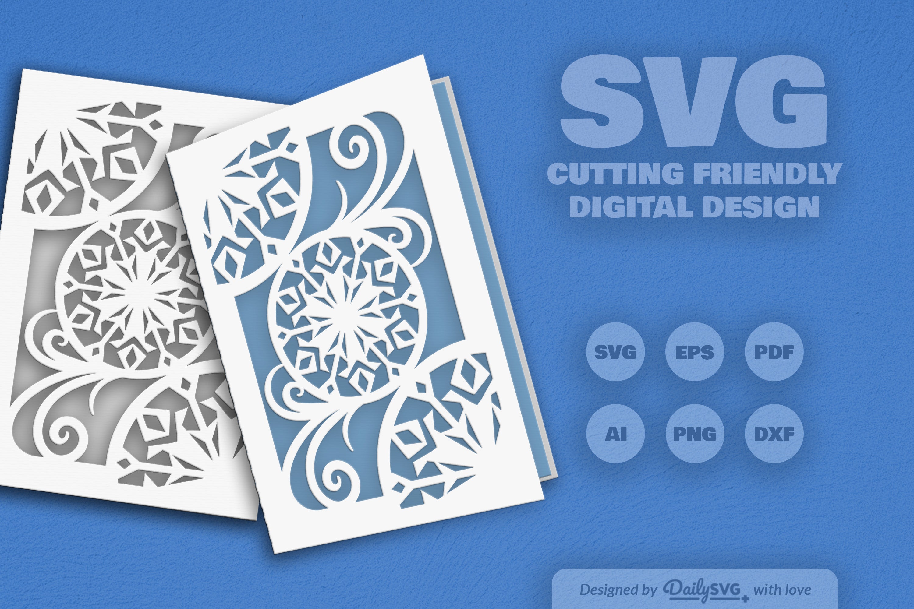 Snowflake SVG Bundle for Winter Decor 5