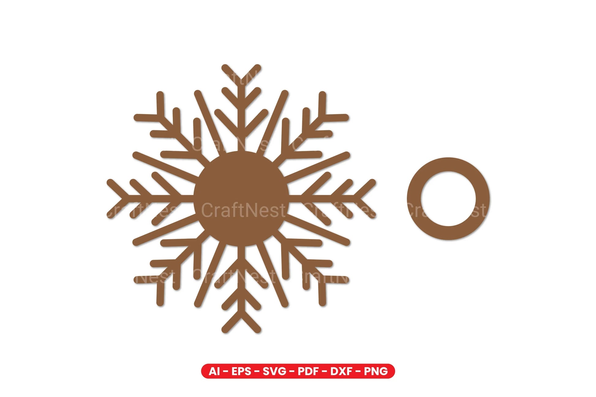 Snowflake Tealight Holder Laser Cut Design Bundle - CraftNest - Digital Crafting and Art
