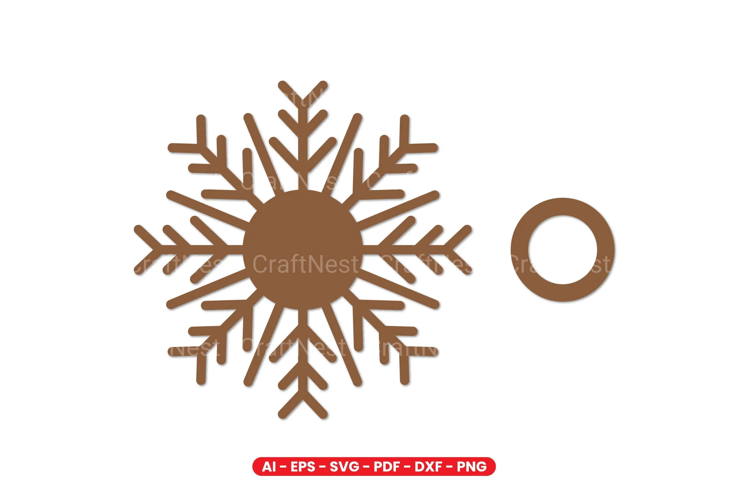 Snowflake Tealight Holder Laser Cut Design Bundle - CraftNest - Digital Crafting and Art