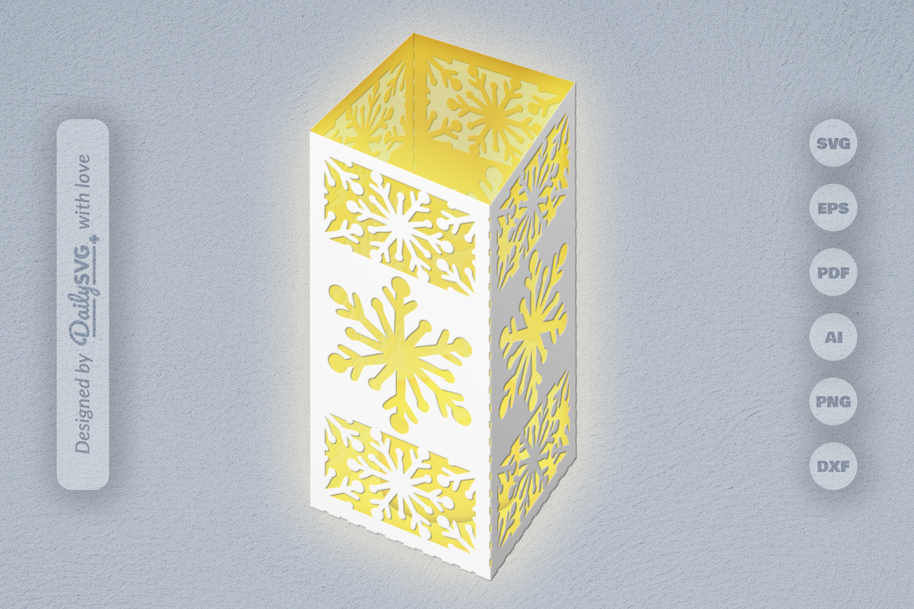 Snowflakes Papercut SVG Bundle for Crafting 5