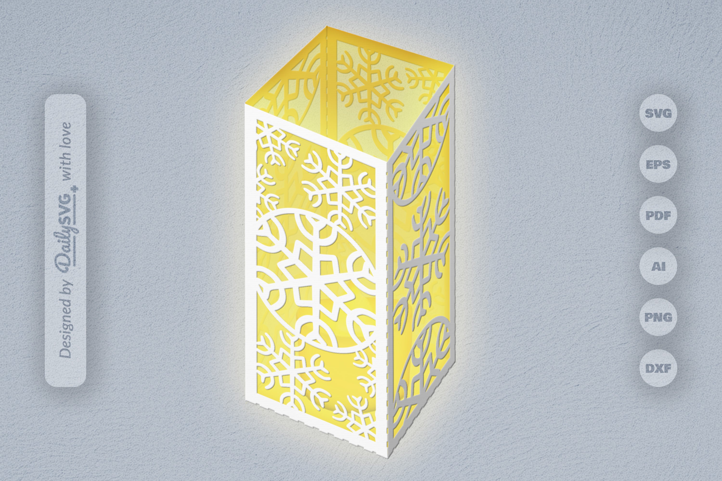 Snowflakes Papercut SVG Bundle for Crafting