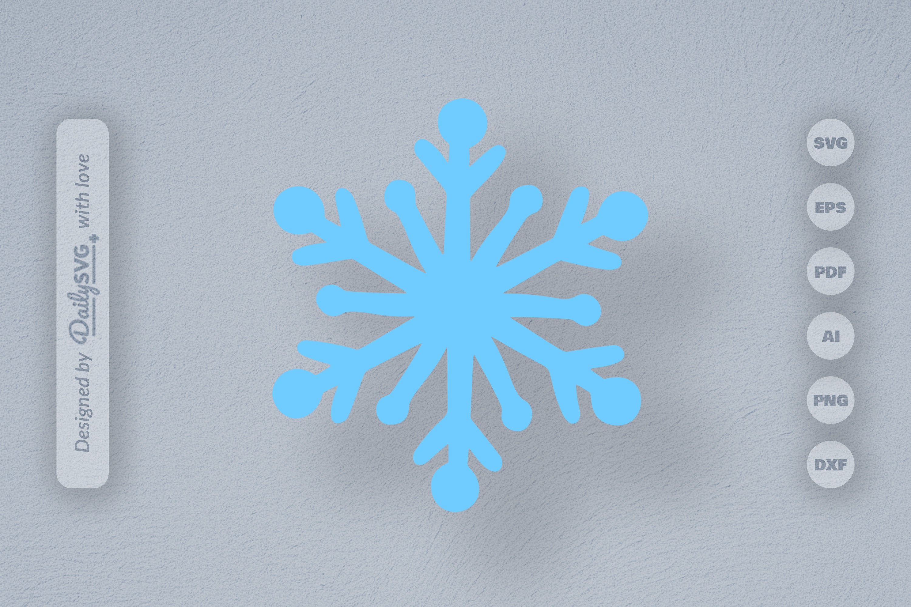 Snowflakes SVG Bundle for Winter Crafts 4