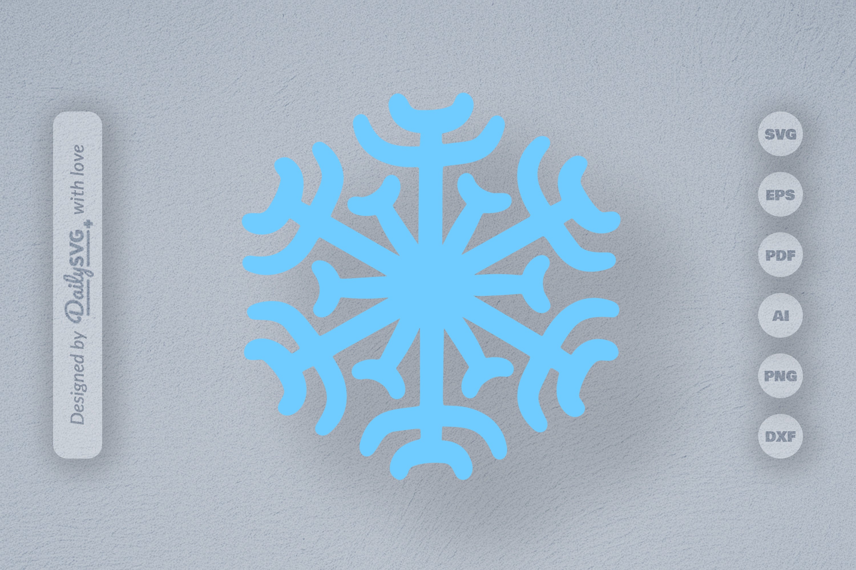Snowflakes SVG Bundle for Winter Crafts 2
