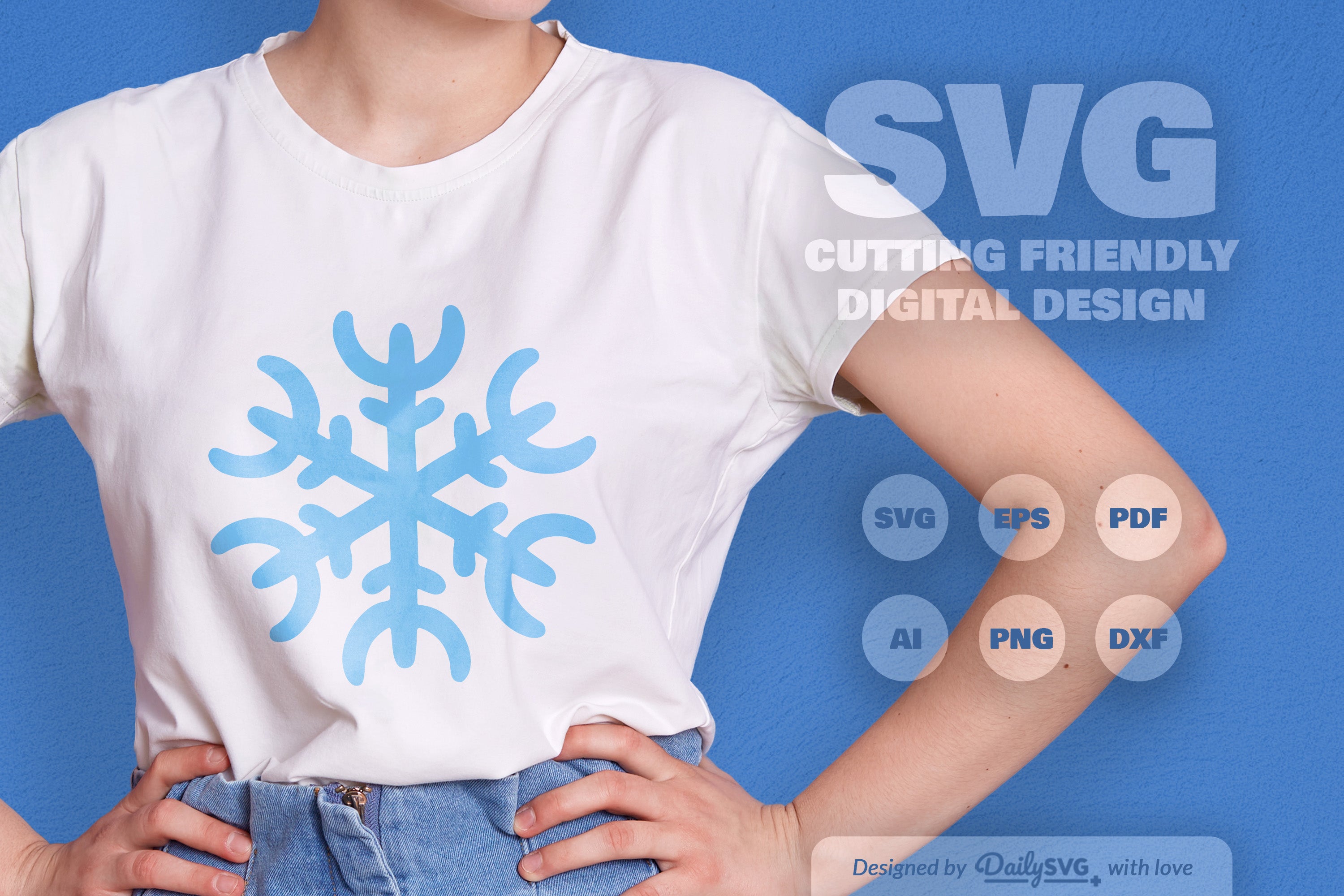 Snowflakes SVG Bundle for Winter Crafts 7