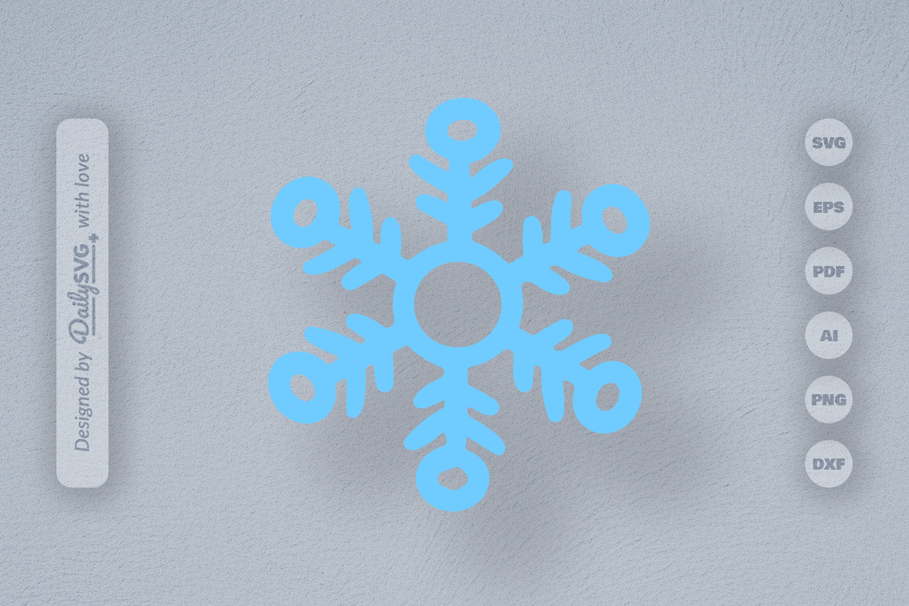 Snowflakes SVG Bundle for Winter Crafts 5