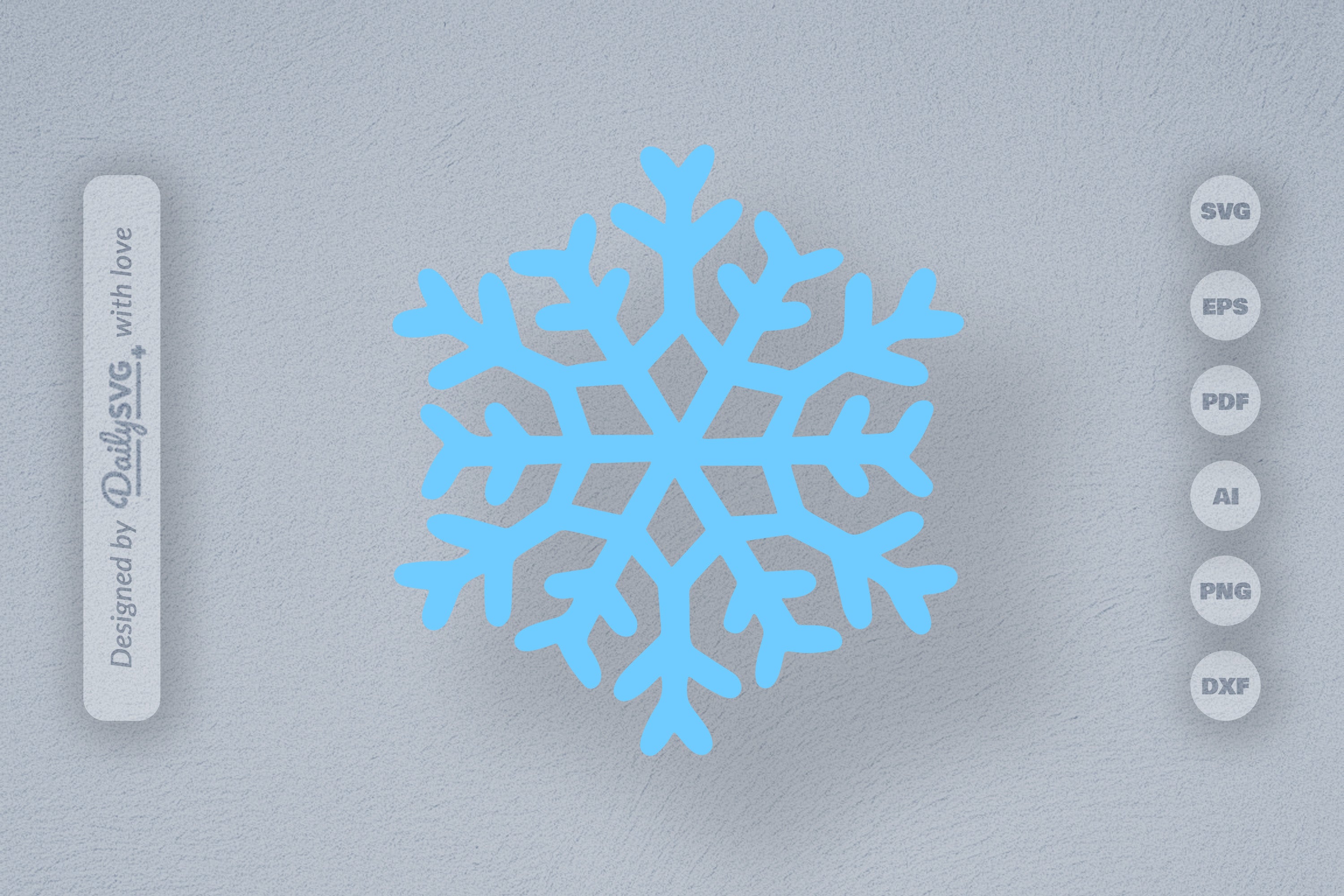Snowflakes SVG Bundle for Winter Crafts 3