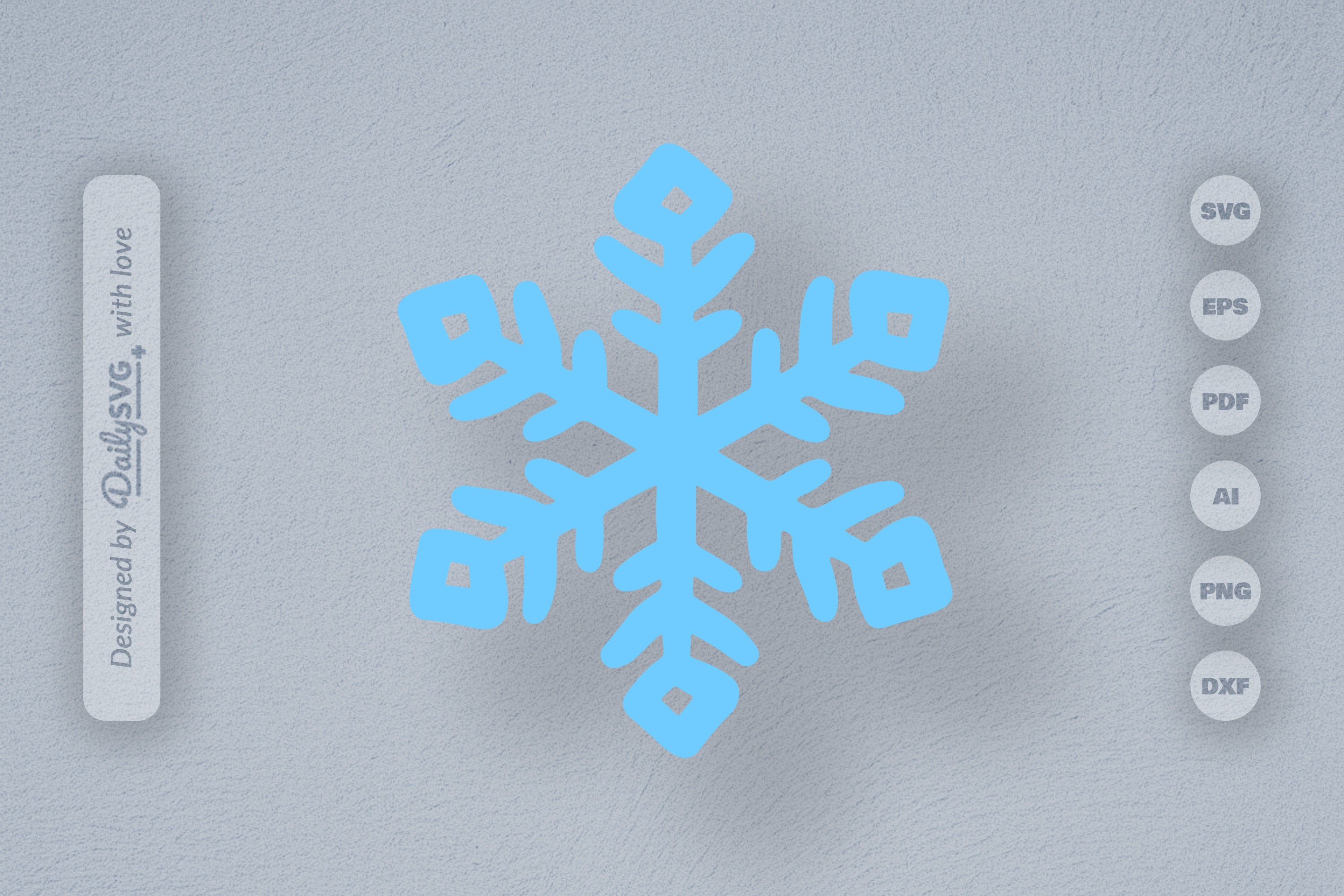Snowflakes SVG Bundle for Winter Crafts