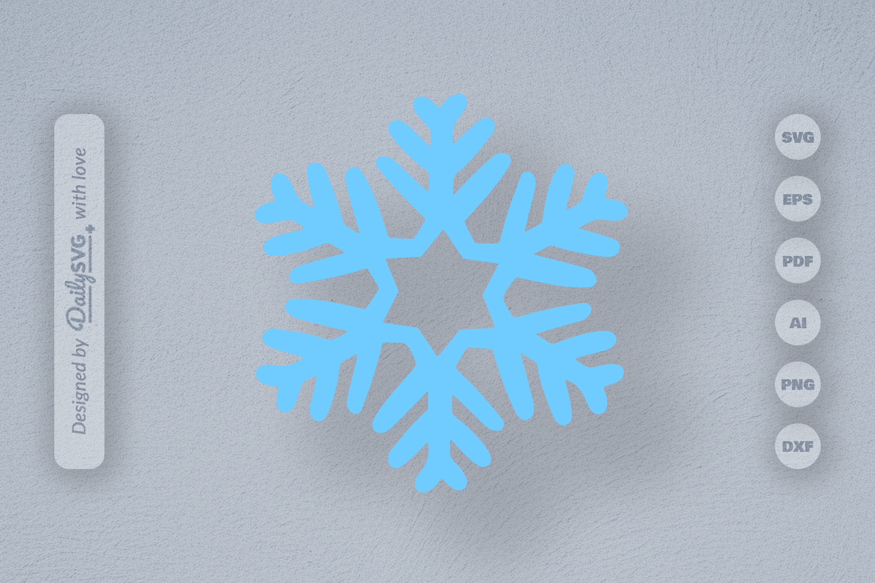 Snowflakes SVG Bundle for Winter Decor