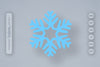 Snowflakes SVG Bundle for Winter Decor