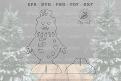 Snowman Laser Cut Home Decor Clipart Bundle - CraftNest - Digital Crafting and Art