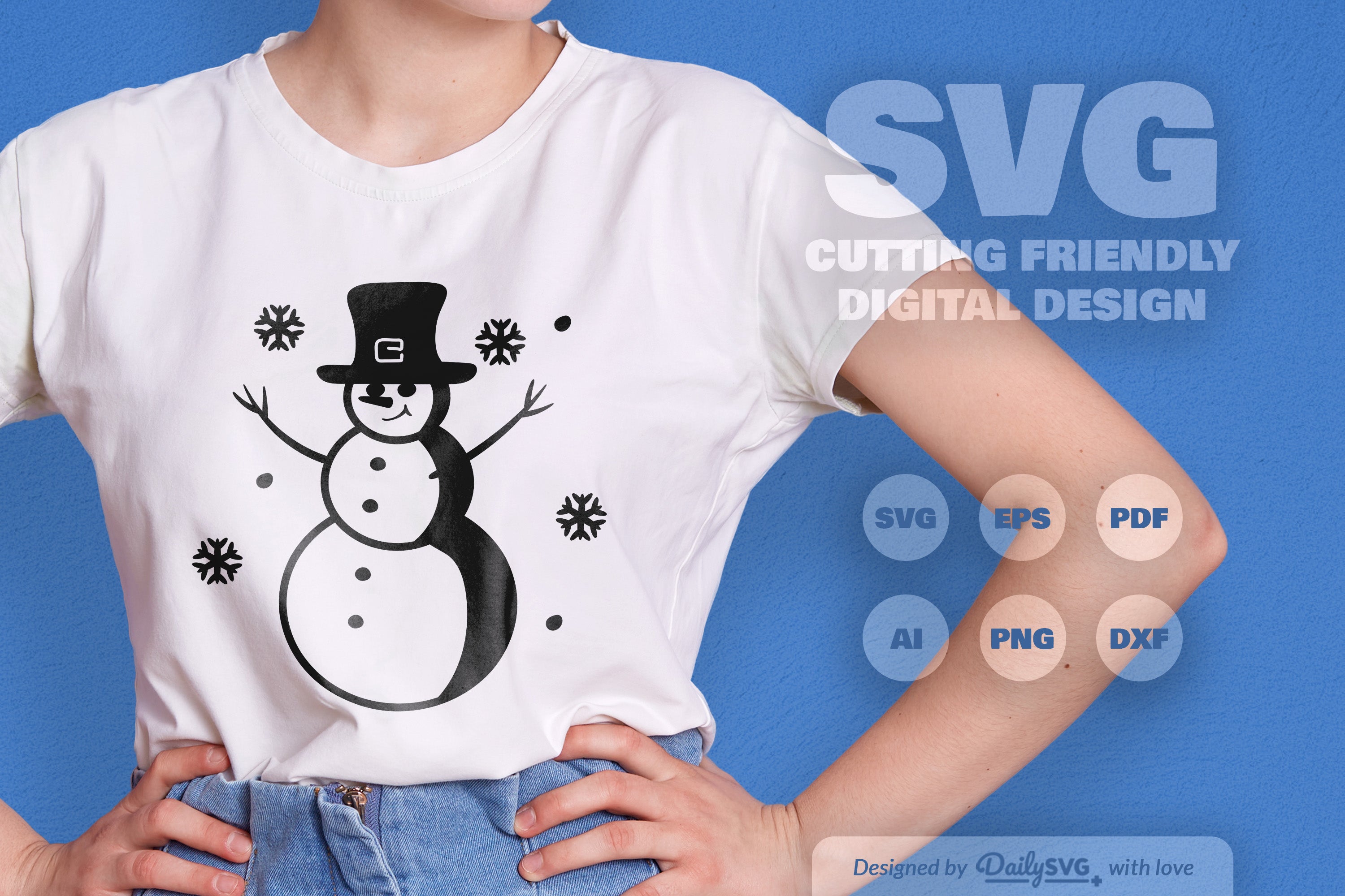 Daily Snowman SVG Clipart SVG Bundles
