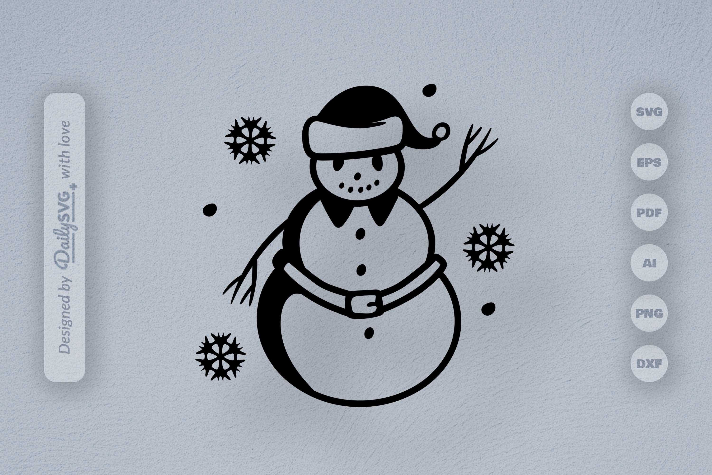 Snowman SVG Bundle for Winter Decor 1