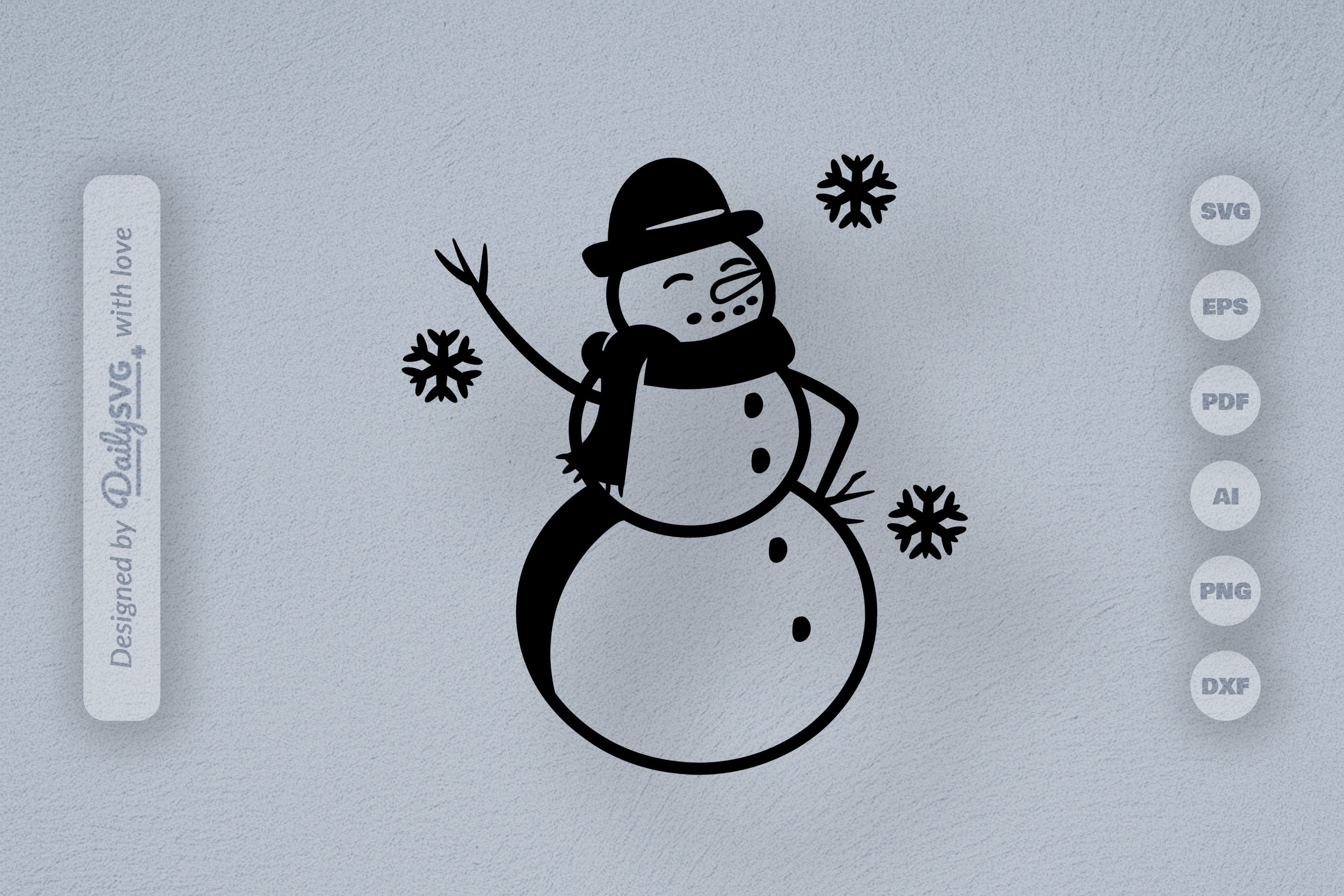 Snowman SVG Bundle for Winter Fun