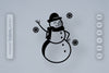 Snowman SVG Bundle for Winter Fun