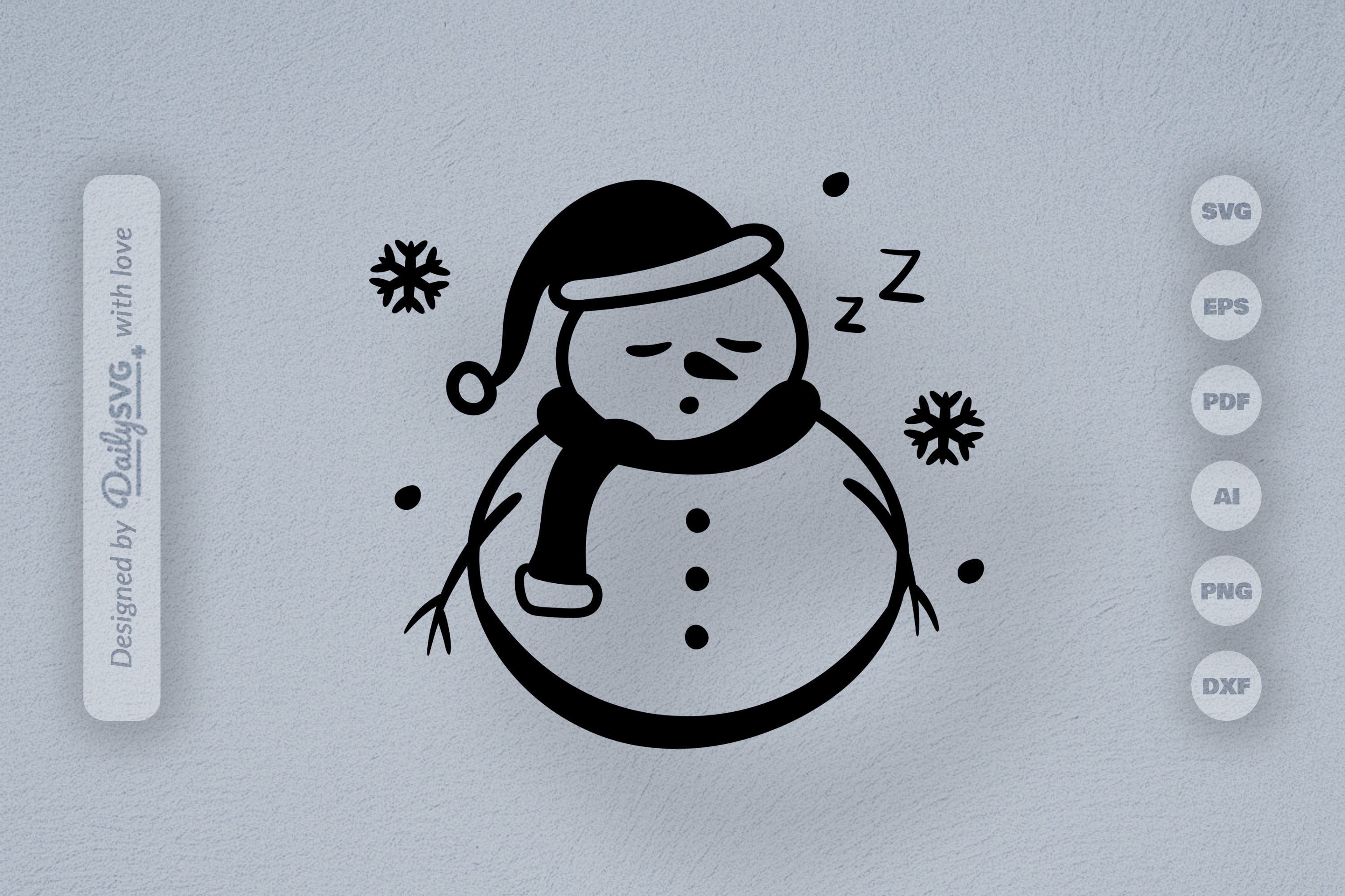 Snowman SVG Bundle for Winter Crafts