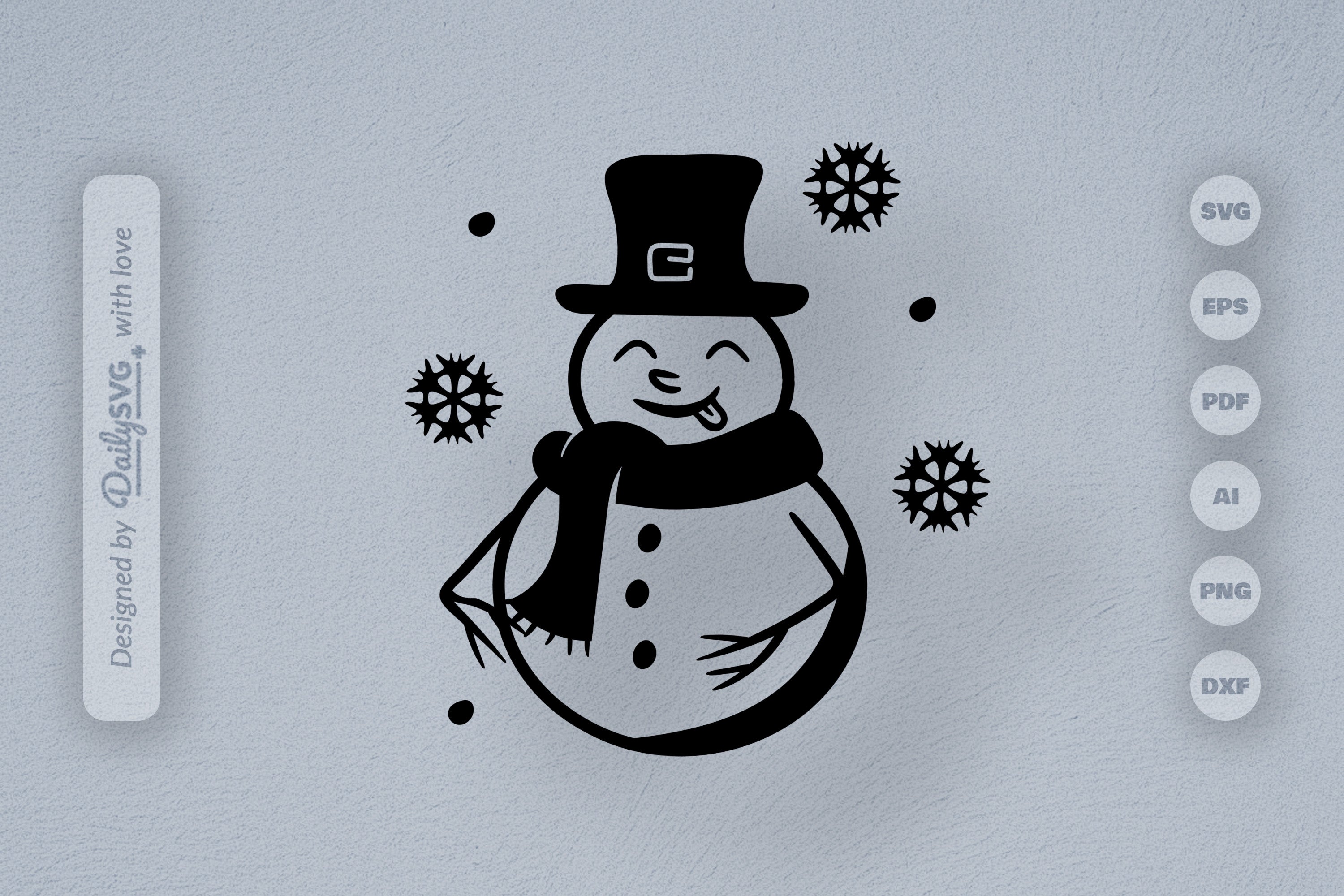 Snowman SVG Bundle for Winter Decor