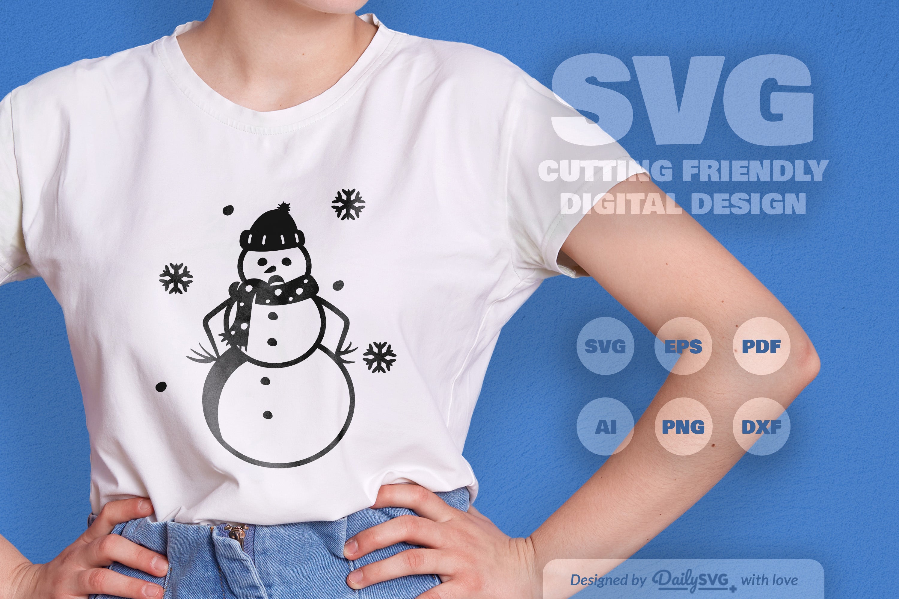 Snowman SVG Bundle for Winter Fun 2