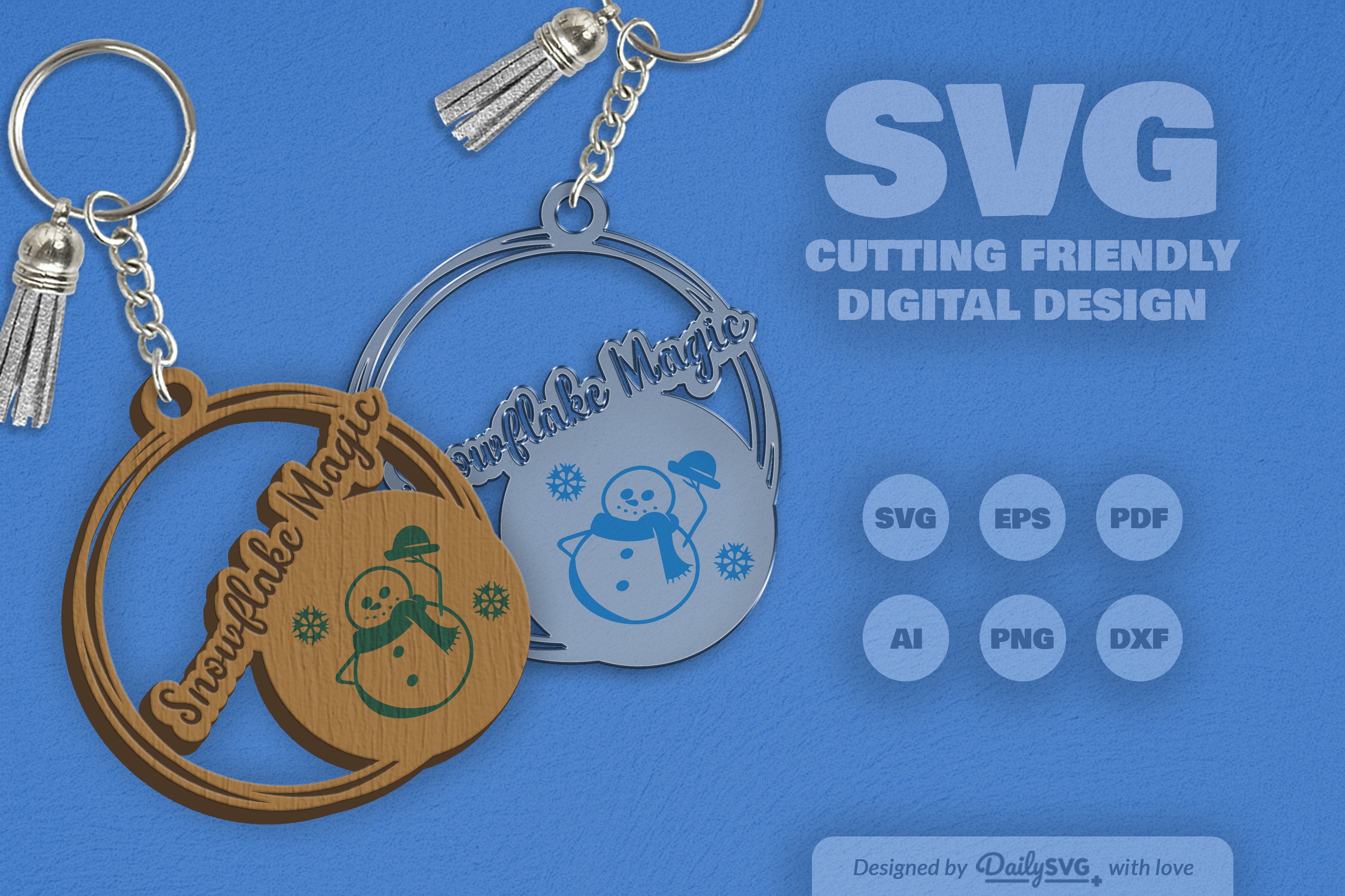 Snowman Winter Quote SVG Bundle SVGs