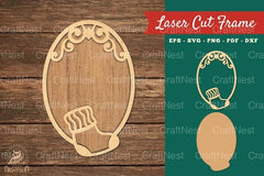 Sock Laser Cut Frame SVG Bundle - CraftNest - Digital Crafting and Art