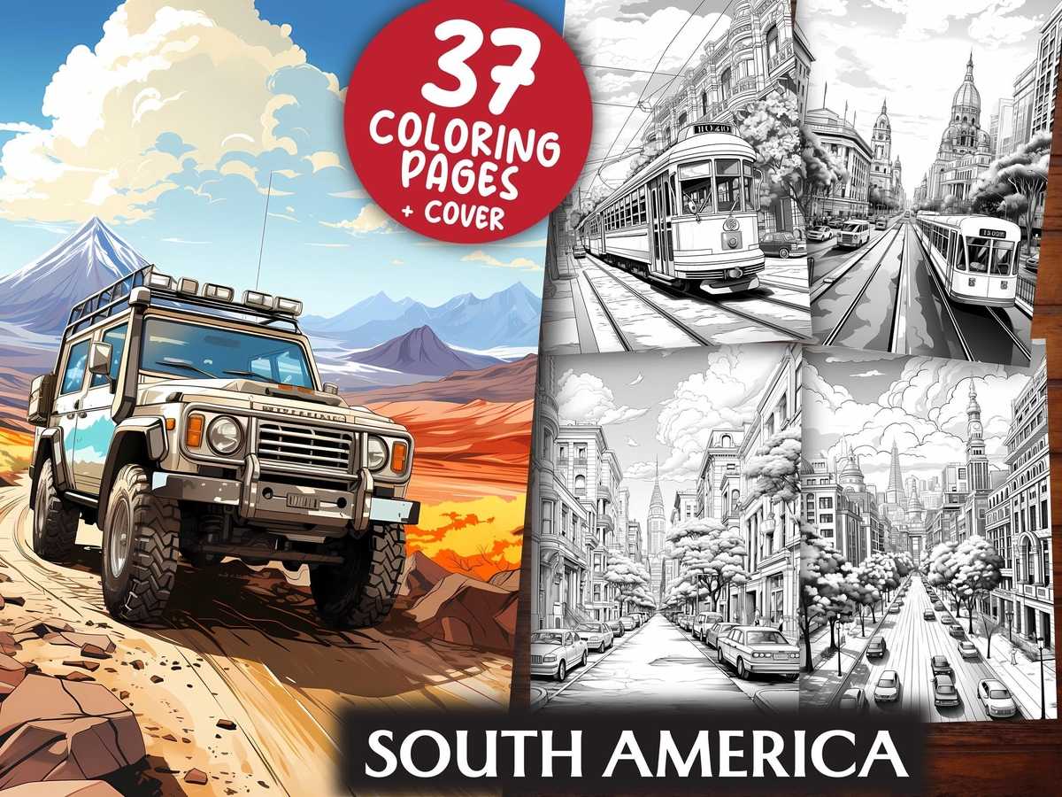 South America Coloring Books - CraftNest