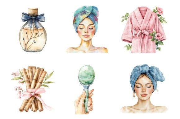 Mother's Day Spa Clipart Bundle - CraftNest - Digital Crafting and Art