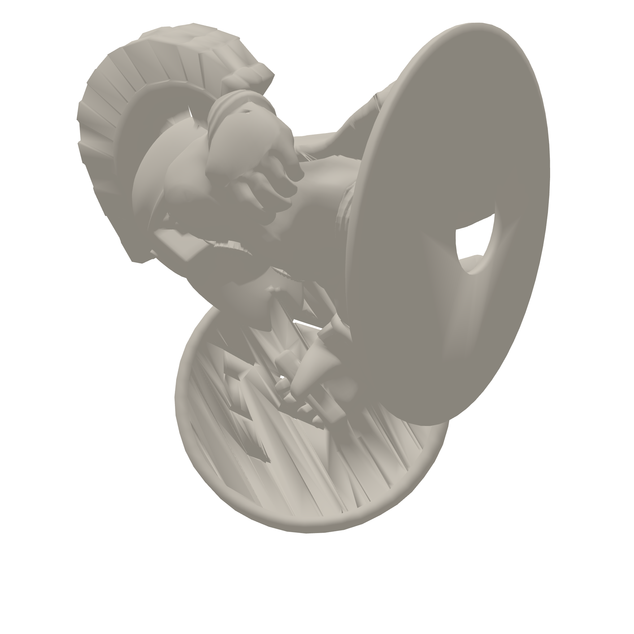 Spartan Base 3D Print STL File
